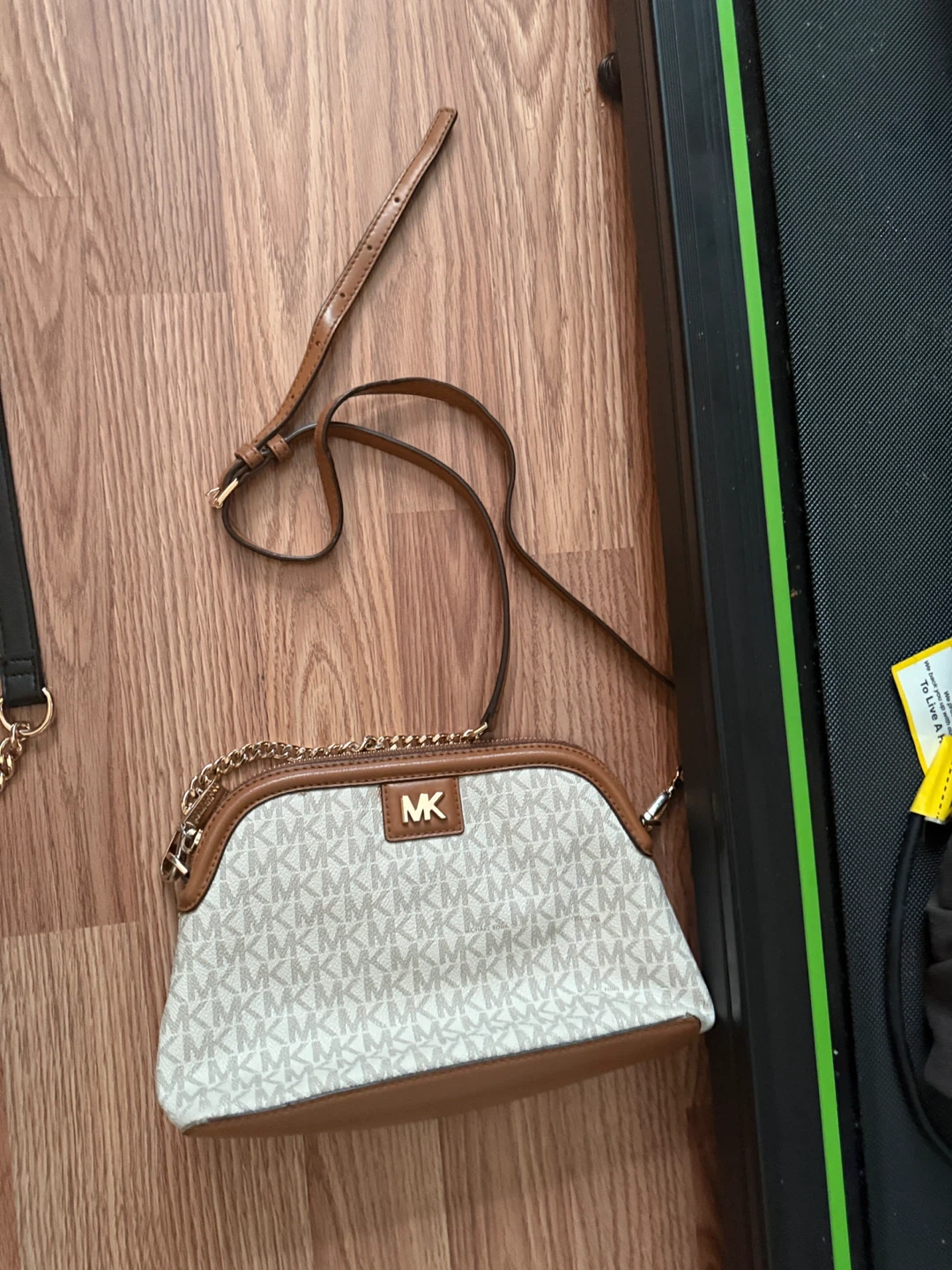 Michael Kors MK Logo Crossbody Bag