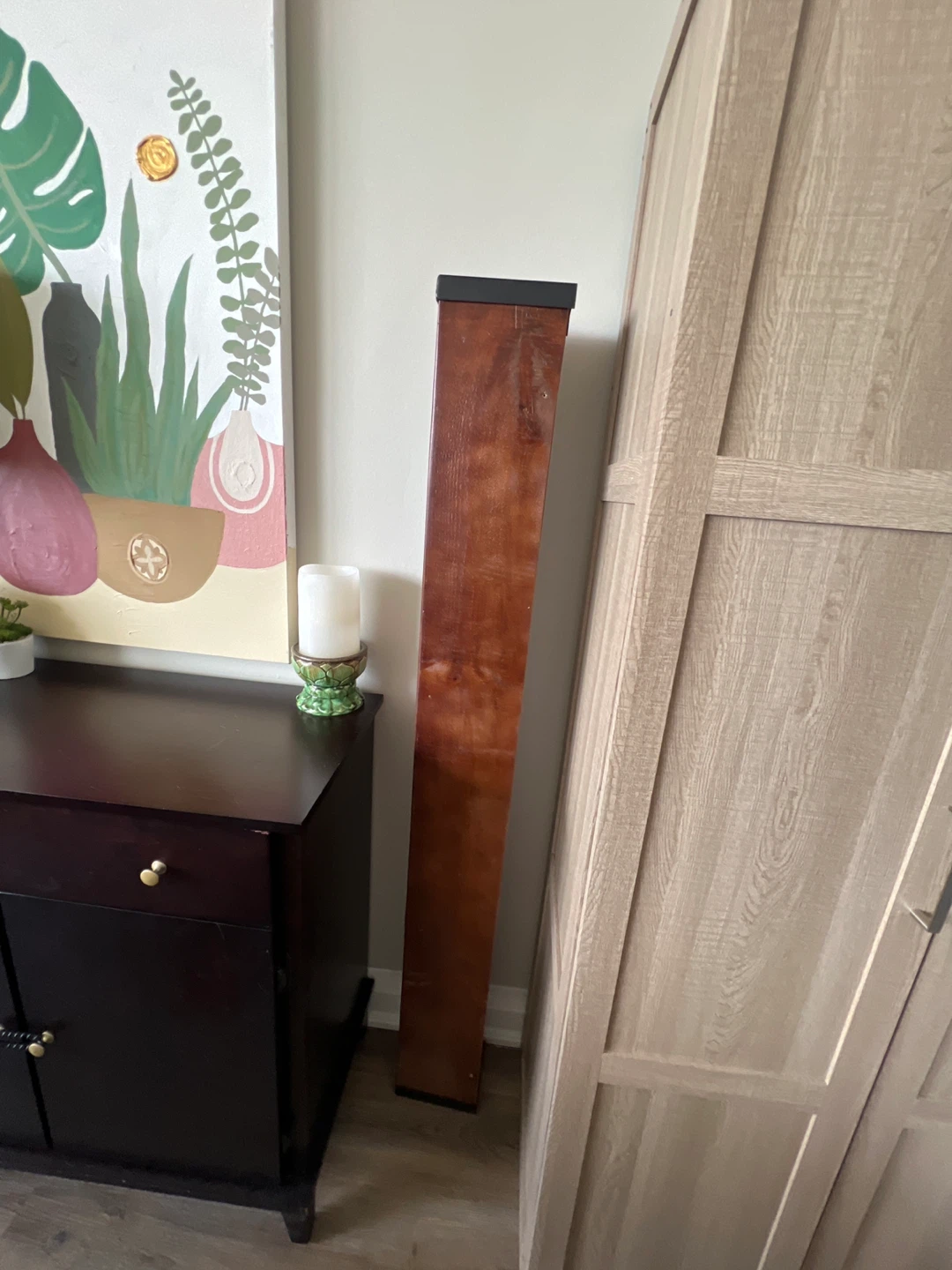 Wooden floating shelf - photo 3