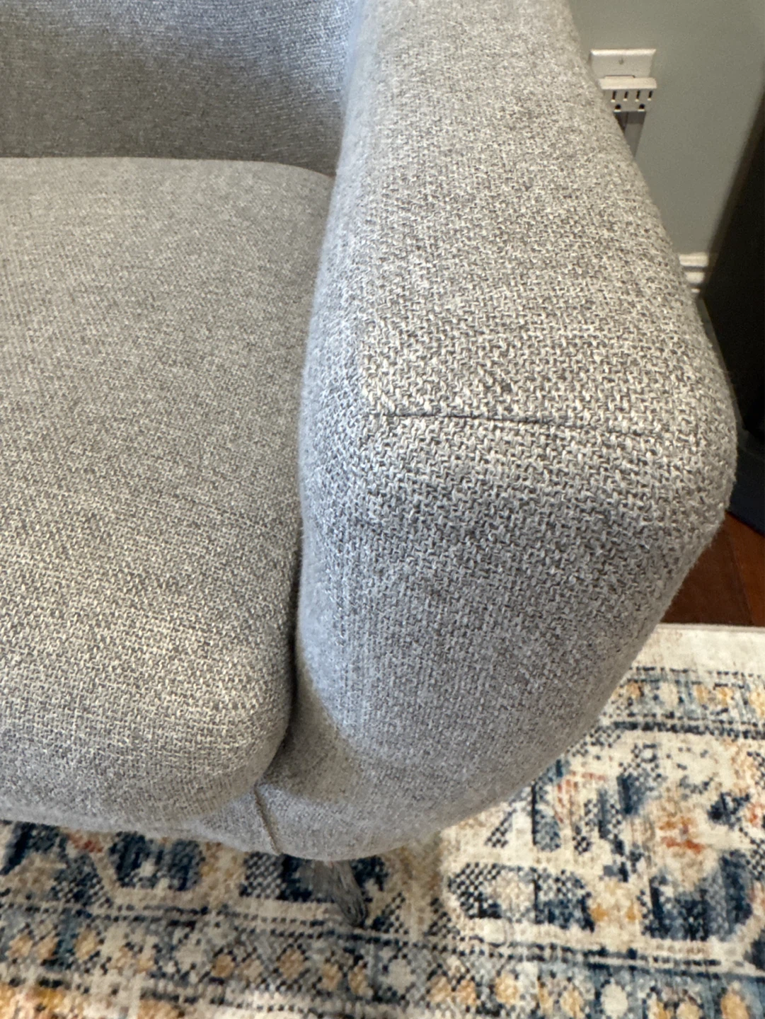 Grey Accent Chair - photo 3