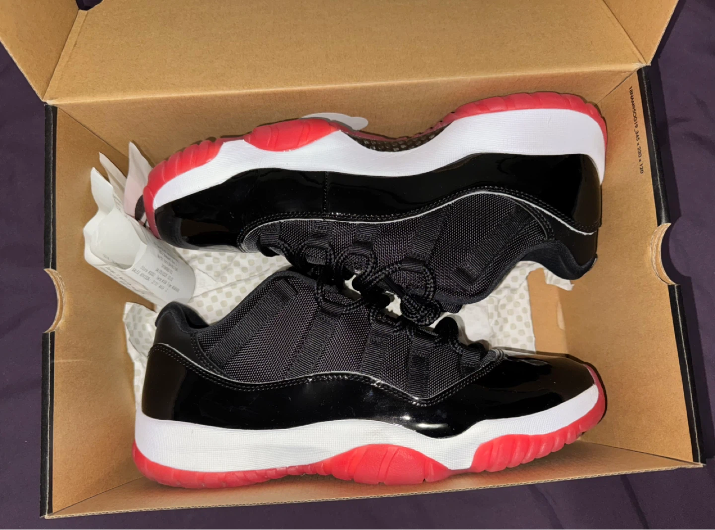 Men’s Nike Jordan Retro 11 Low Bred 2025