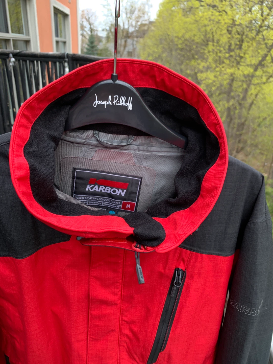 Man’s Karbon Ski Jacket Red/Black Size M - photo 2