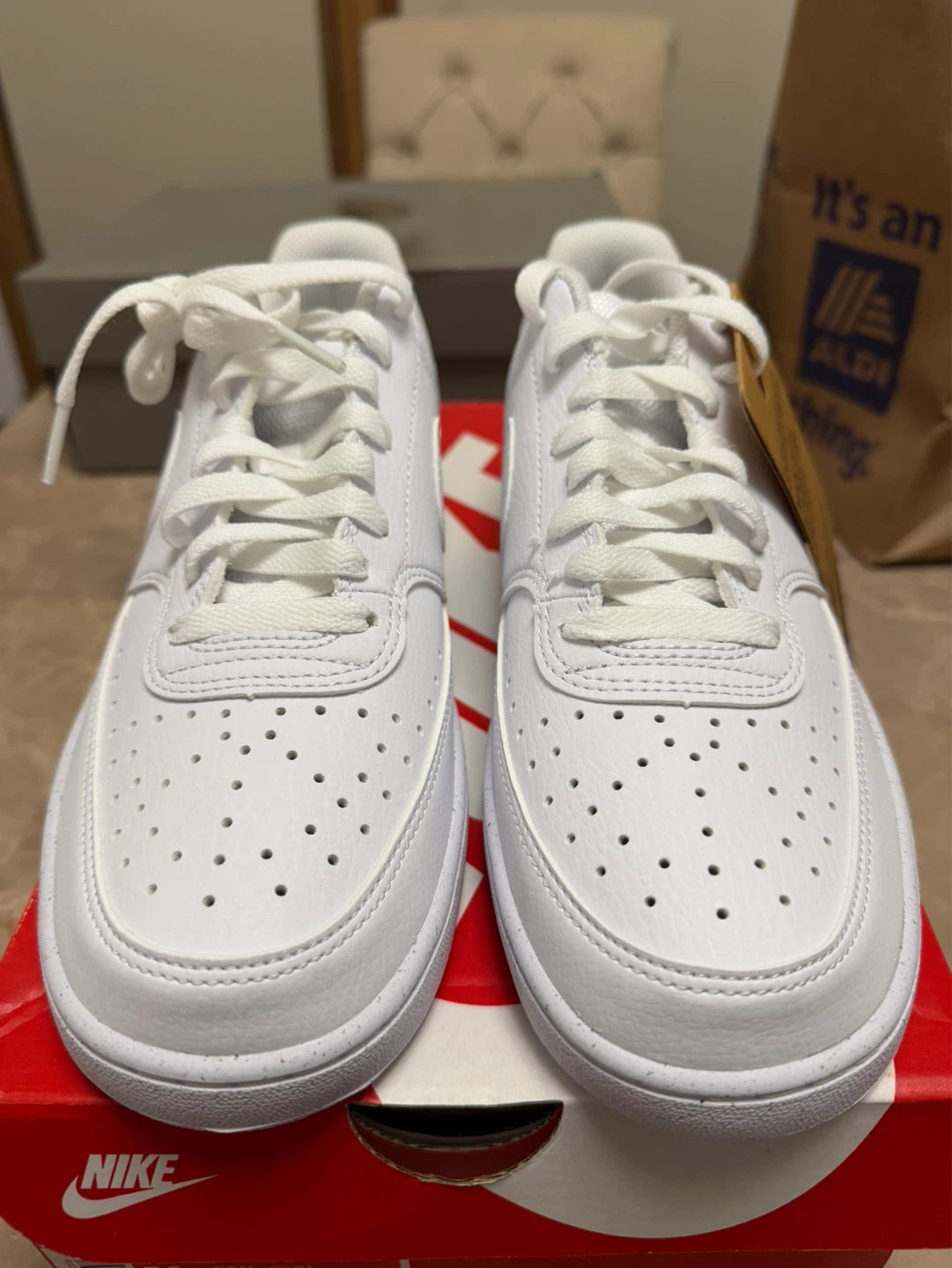 Nike Court Vision Low Next Nature (White) - photo 3