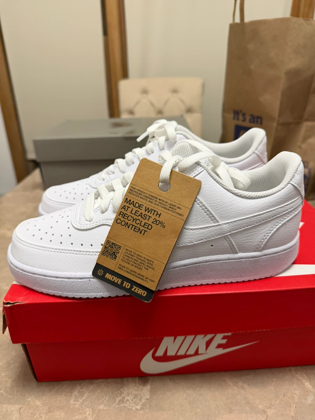 Nike Court Vision Low Next Nature (White) - photo 4