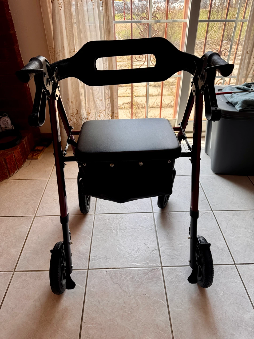NEW-   RollisRoll Walker with Seat and Bag