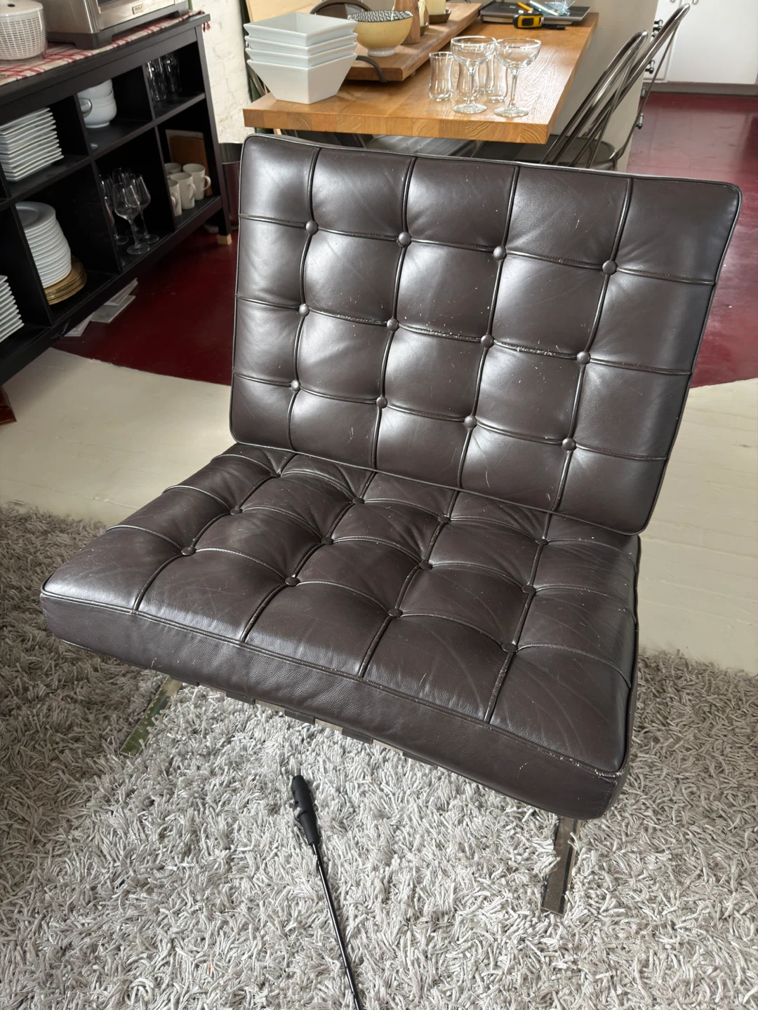 Barcelona Chair brown