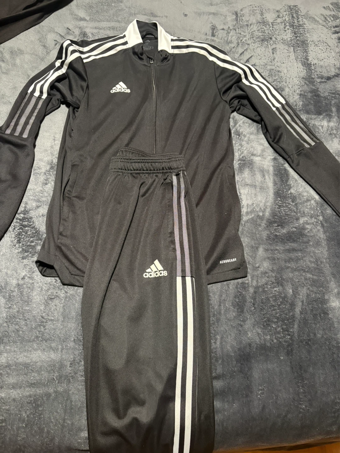 Adidas Tracksuit Set - Black