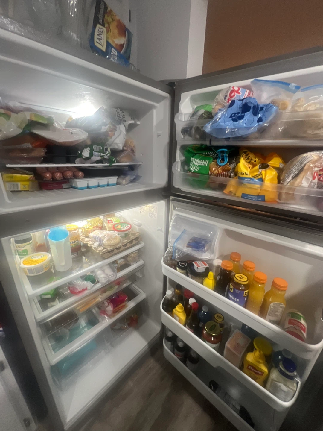 Frigidaire Stainless Steel Top Freezer Refrigerator - photo 2
