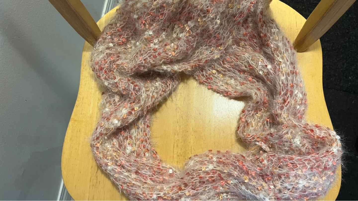 Textured Scarf - Multi-Colour