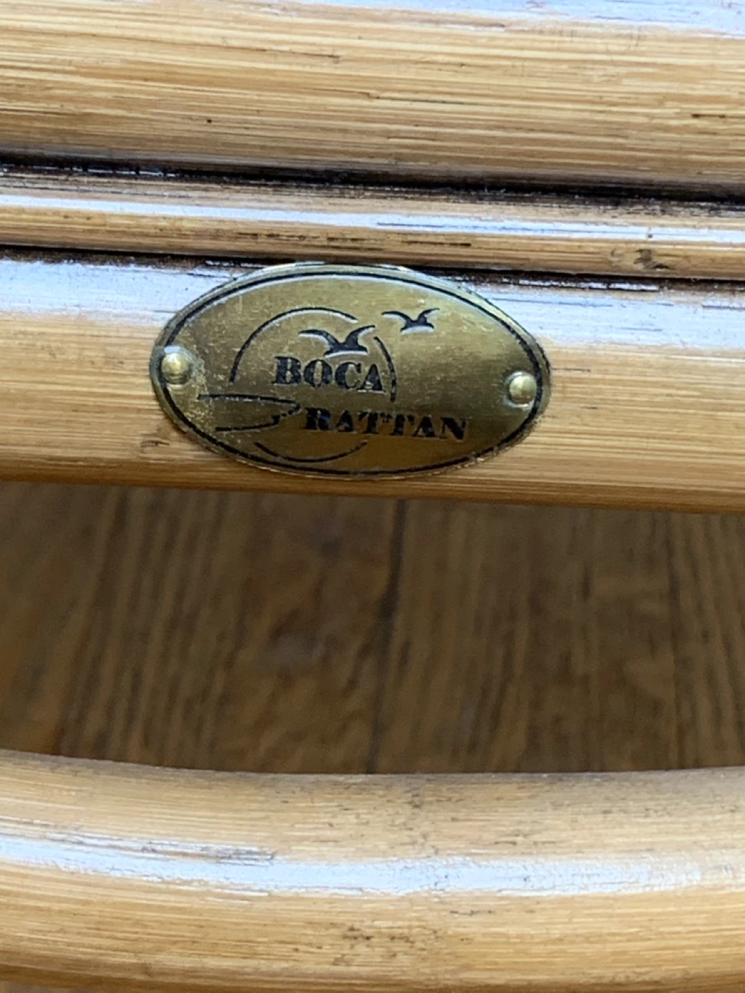 Boca Rattan Loveseat with extra cushions - photo 3