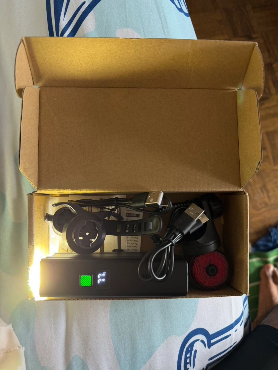 Tommax Bike Light Set - Headlight & Taillight