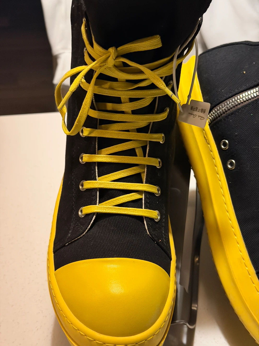 Rick Owens high-top sneakers - photo 2