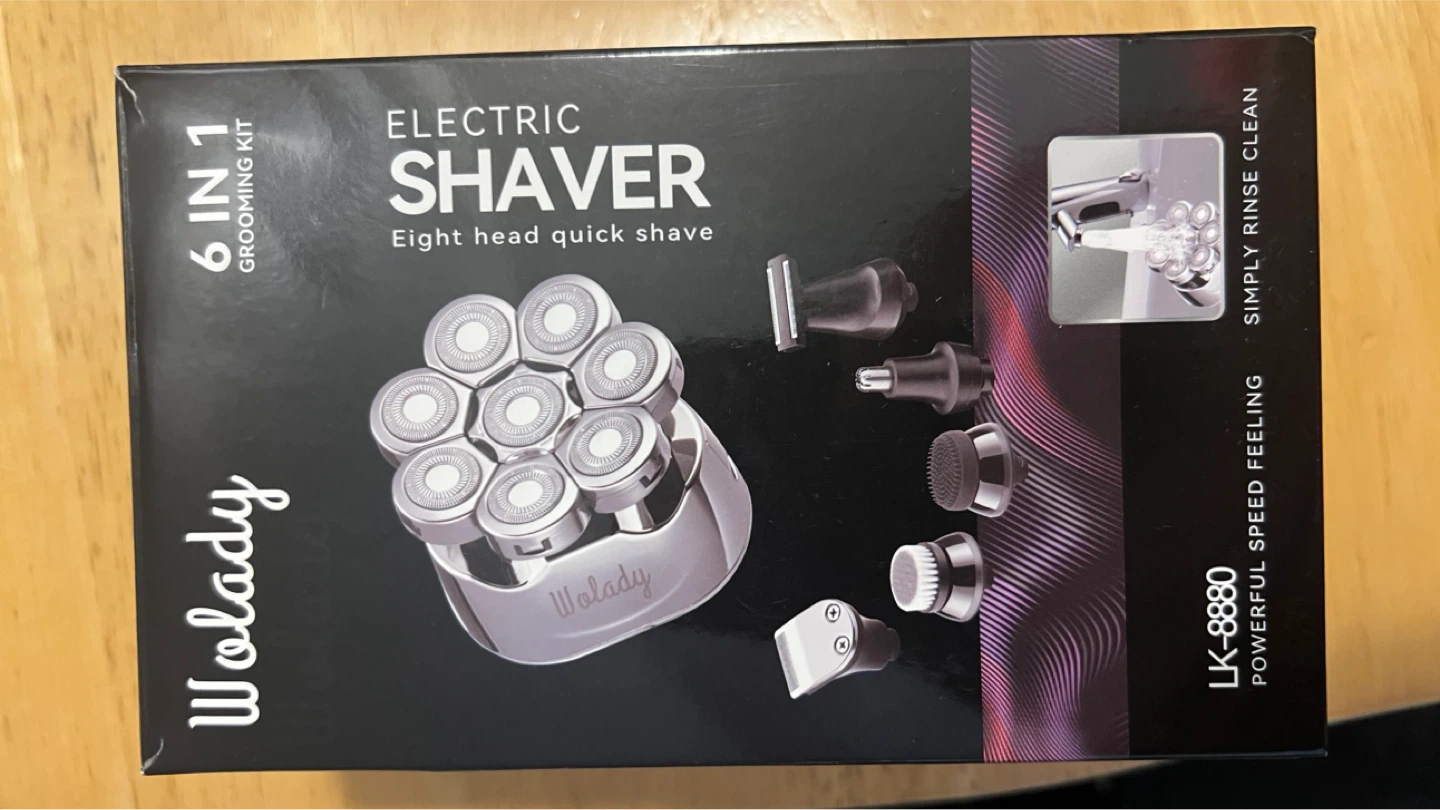 Wolady 6-in-1 Electric Shaver Grooming Kit LK-8880