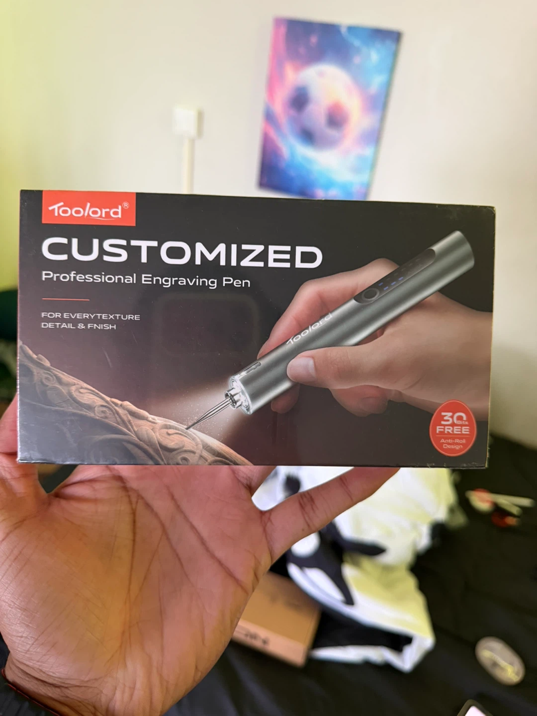 Toolord Customized Professional Engraving Pen