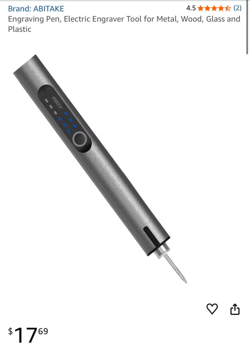 Toolord Customized Professional Engraving Pen - photo 2