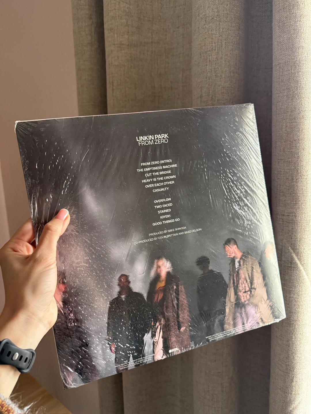 Linkin Park - From Zero - Translucent Sea Blue Vinyl - photo 2