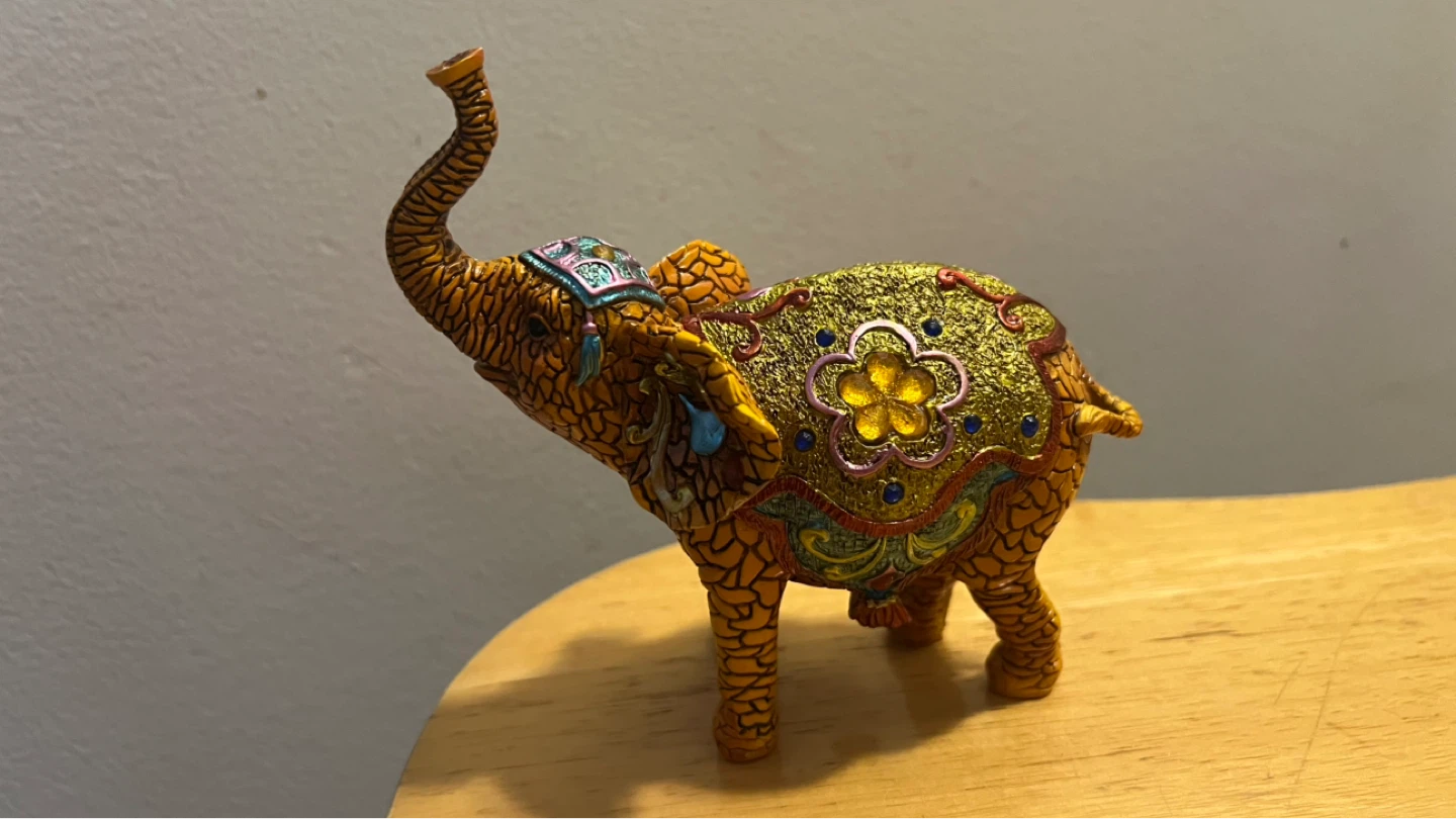 Decorative Elephant Figurine