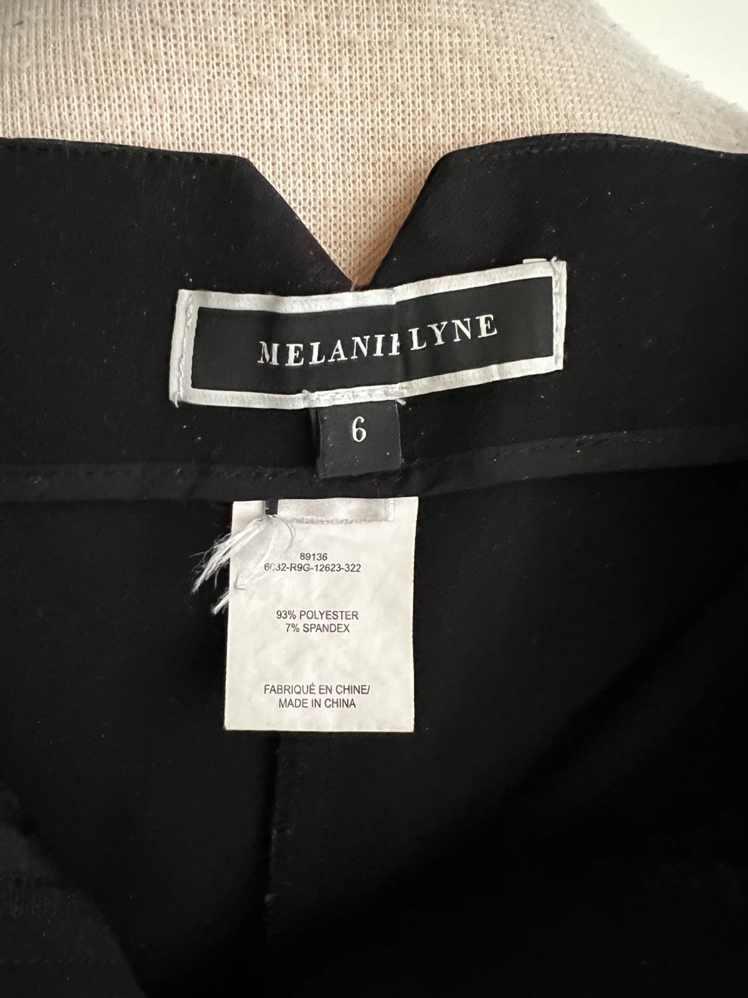 Melanie Lyne Black Dress Pants Size 6 - photo 2