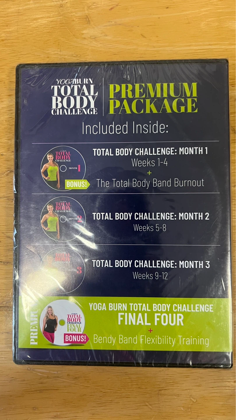 Yogaburn Total Body Challenge Premium Package DVD Set - photo 2