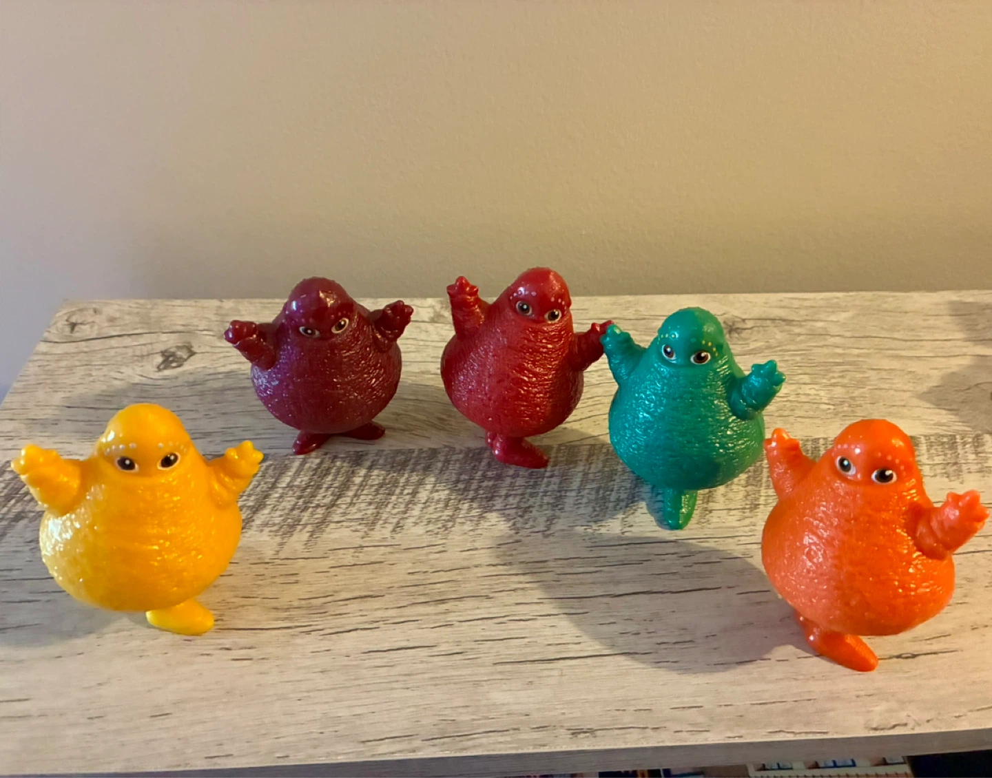 Set of 5 Boohbah figurines