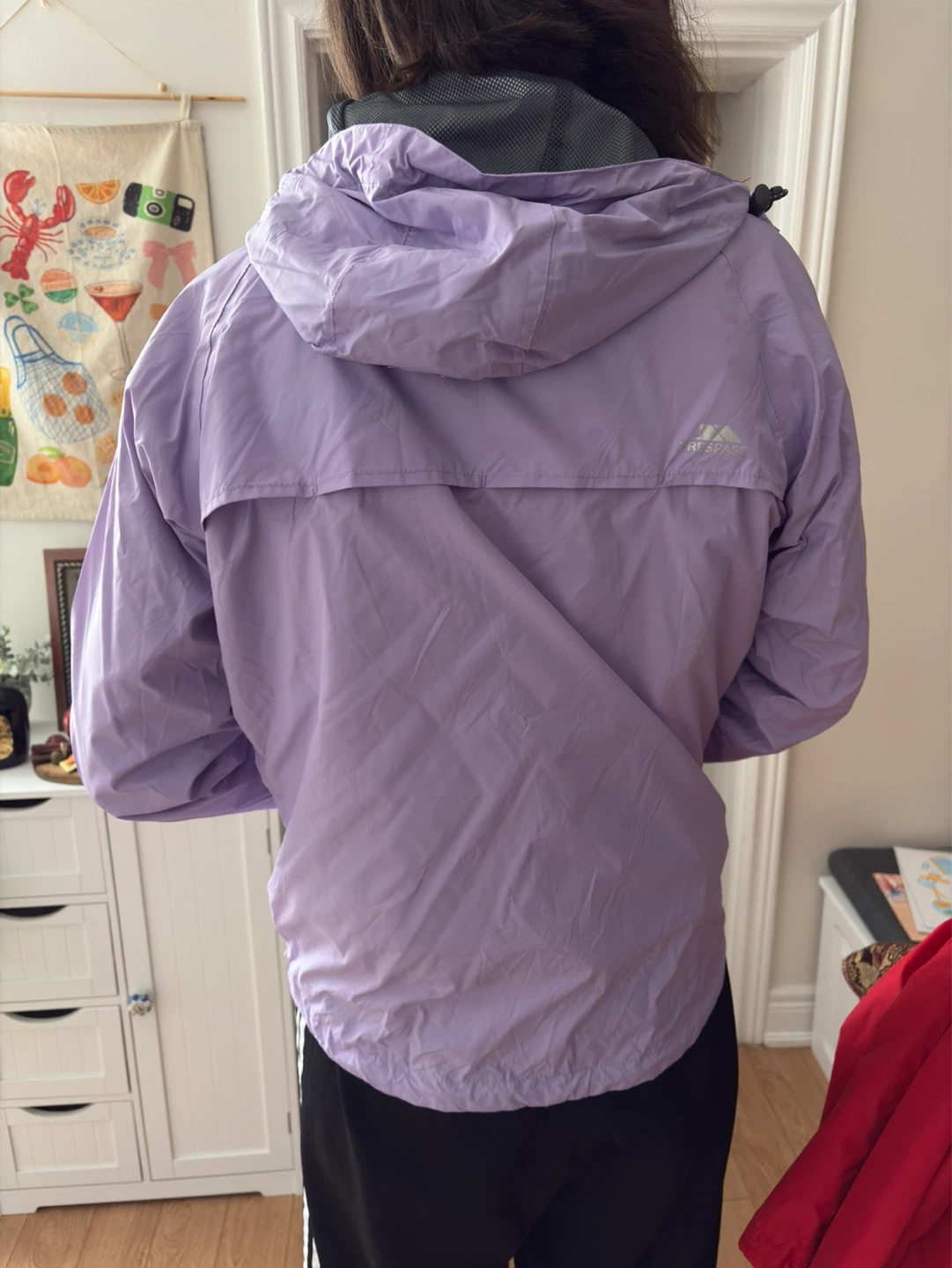 Trespass IK-PAC Women's Packaway Jacket - Lavender, Size S - photo 3