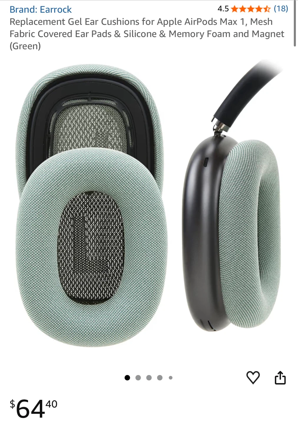 Earroch Replacement Gel Ear Cushions - photo 2