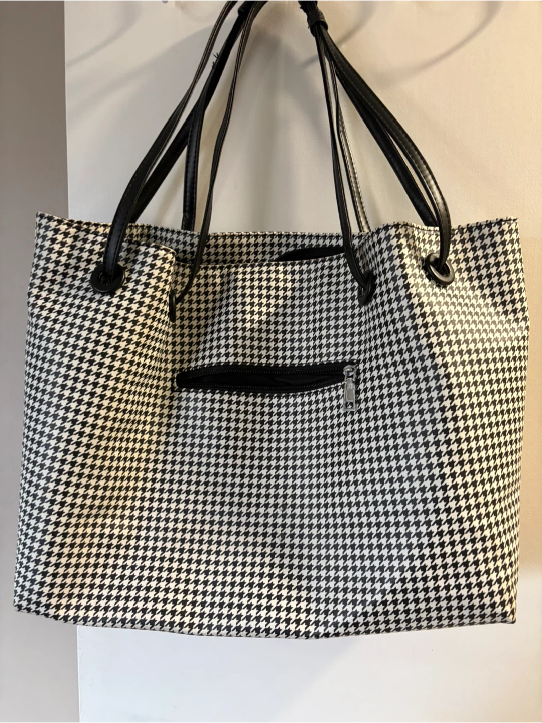 Houndstooth Tote