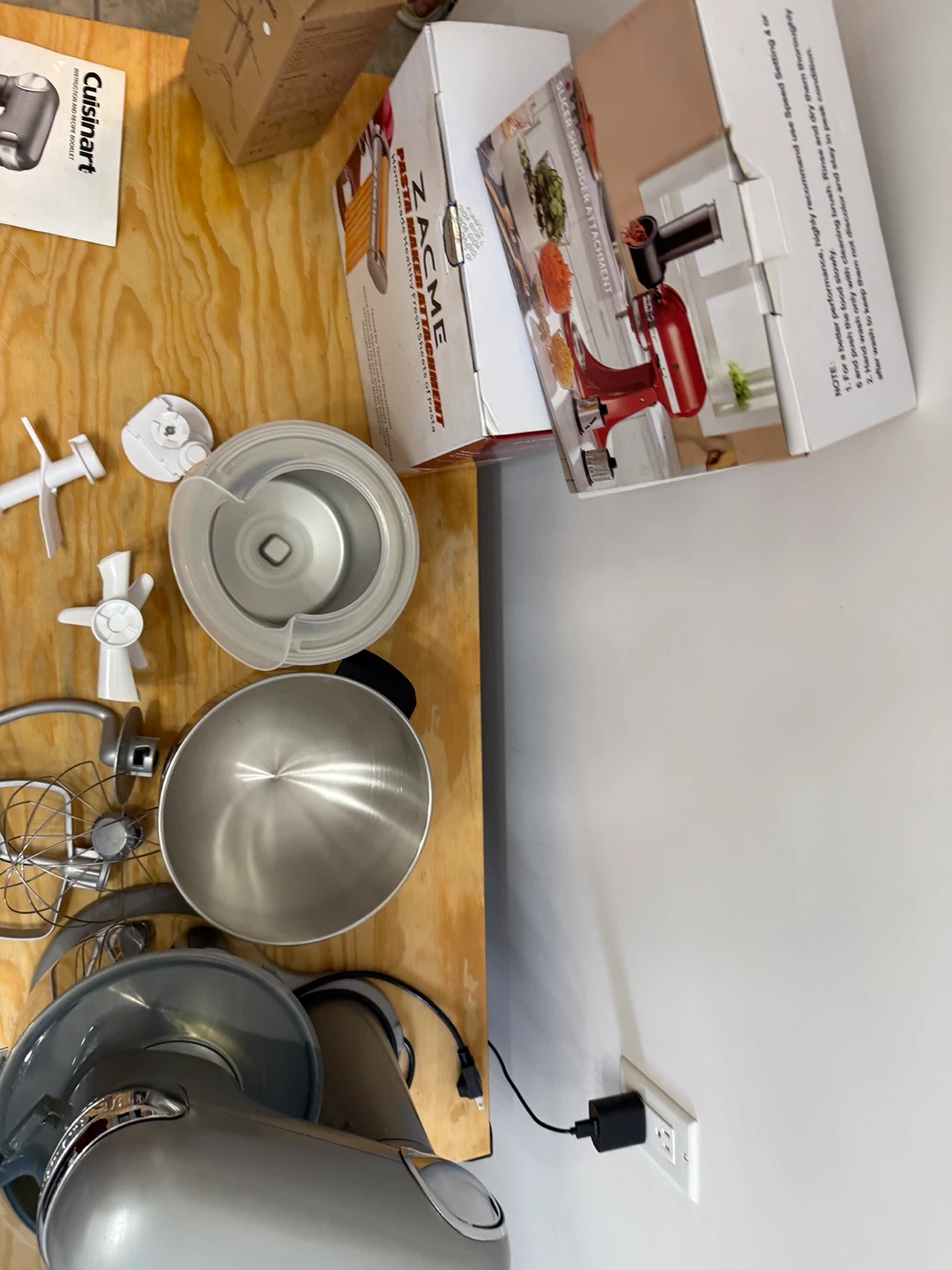Cuisinart Stand Mixer with Pasta Attachment and Ice Cream Maker - photo 5