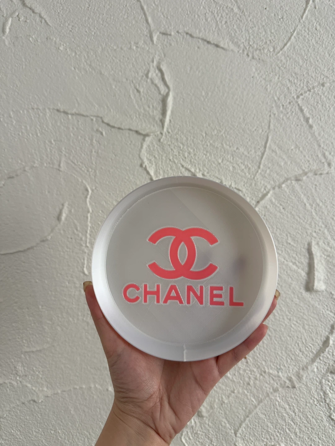 3d print inspired Round mini Tray