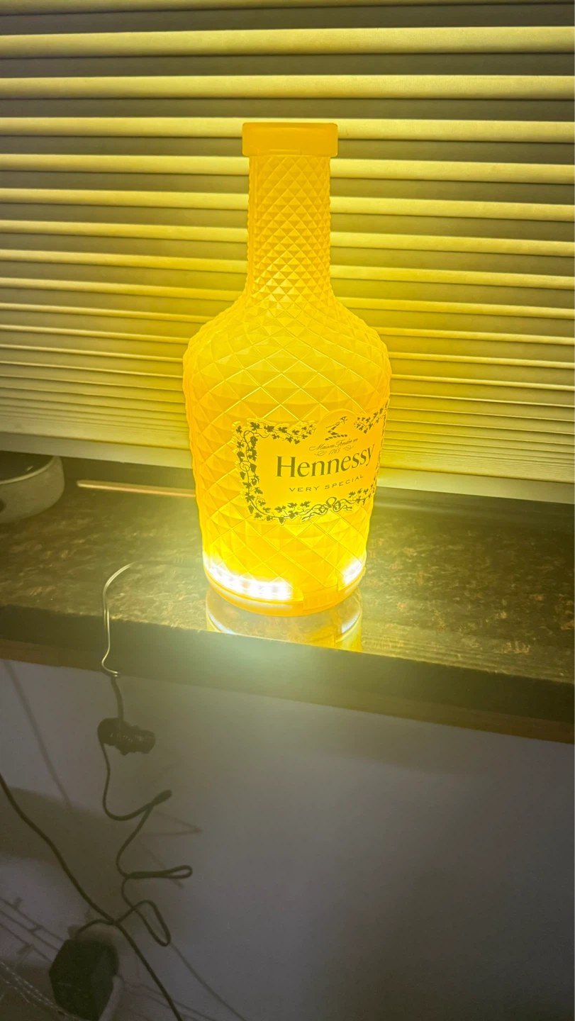 Hennessy VS Lil Skin Bottle Lamp