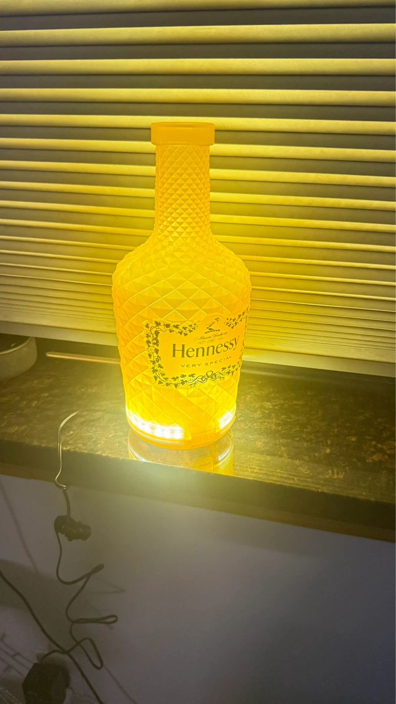 Hennessy VS Lil Skin Bottle Lamp - photo 3