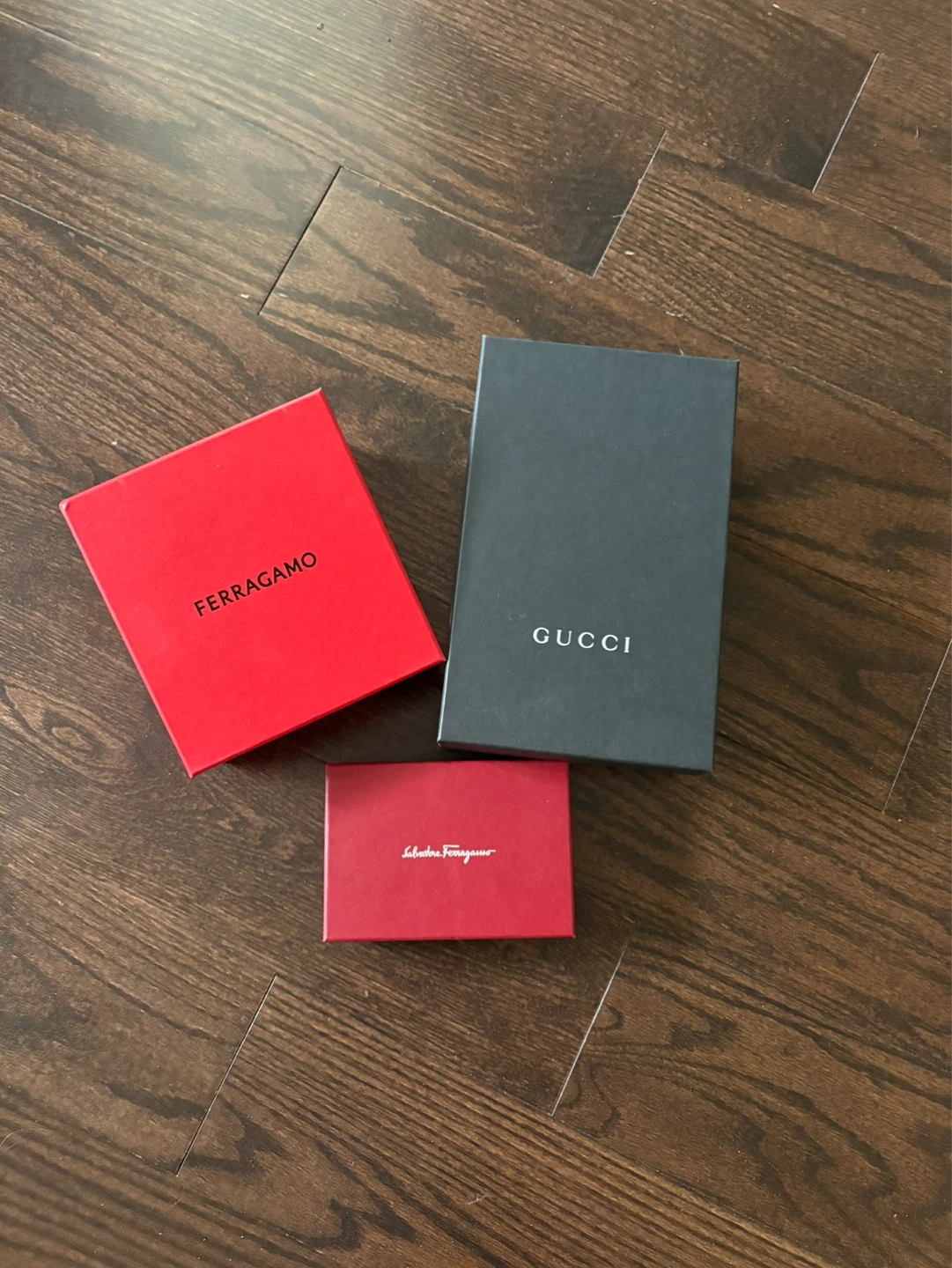 Luxury Brand Gift Boxes - Gucci, Ferragamo