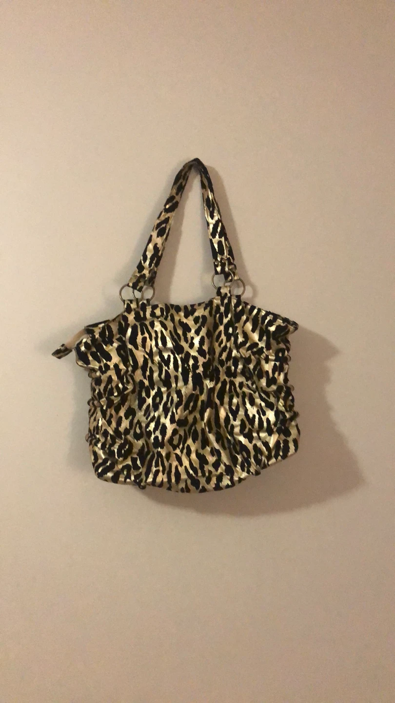 Leopard Print Shoulder Bag