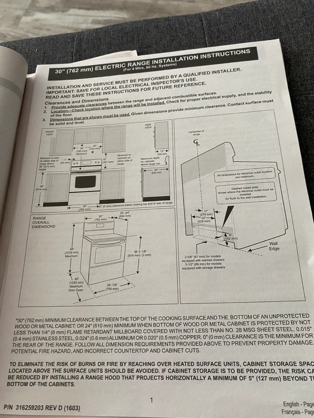 Frigidaire Electric Range Stove Oven - photo 3