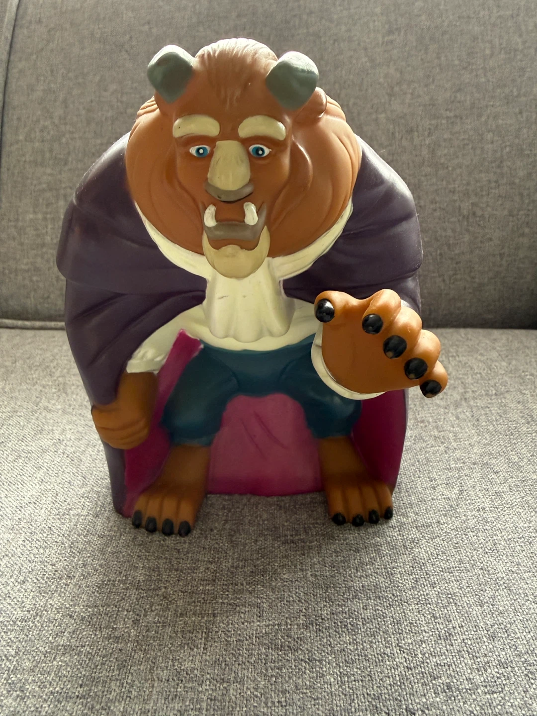 Vintage Disney Beauty and the Beast Beast figurine