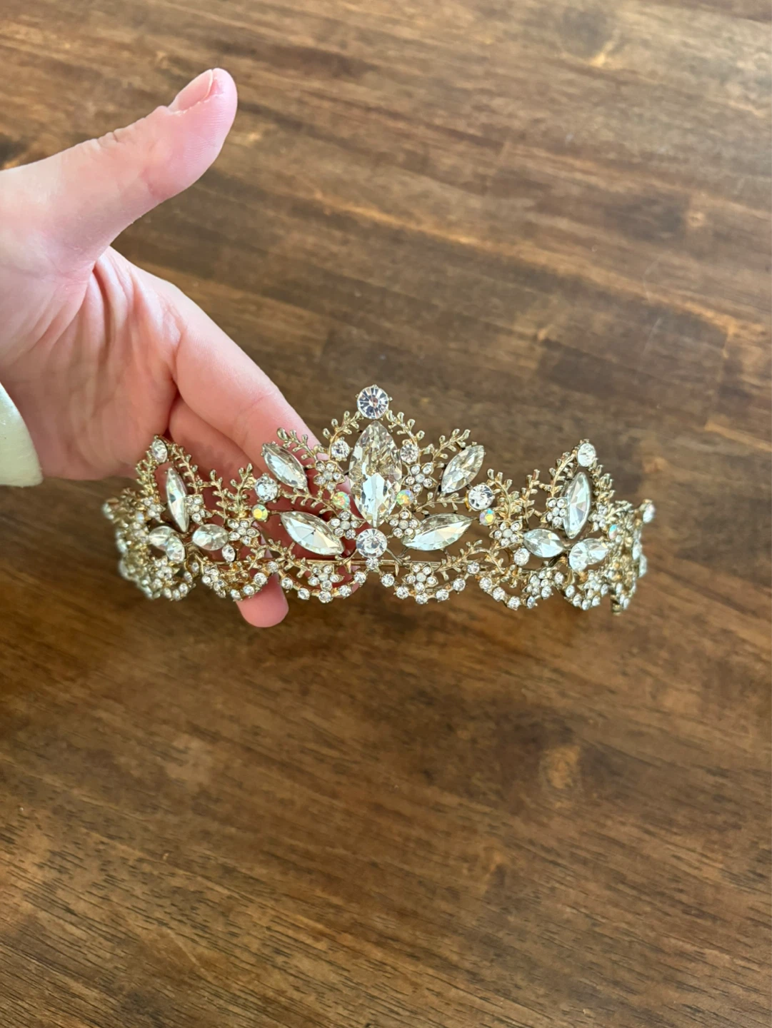 Sparkly Rhinestone Tiara - photo 4