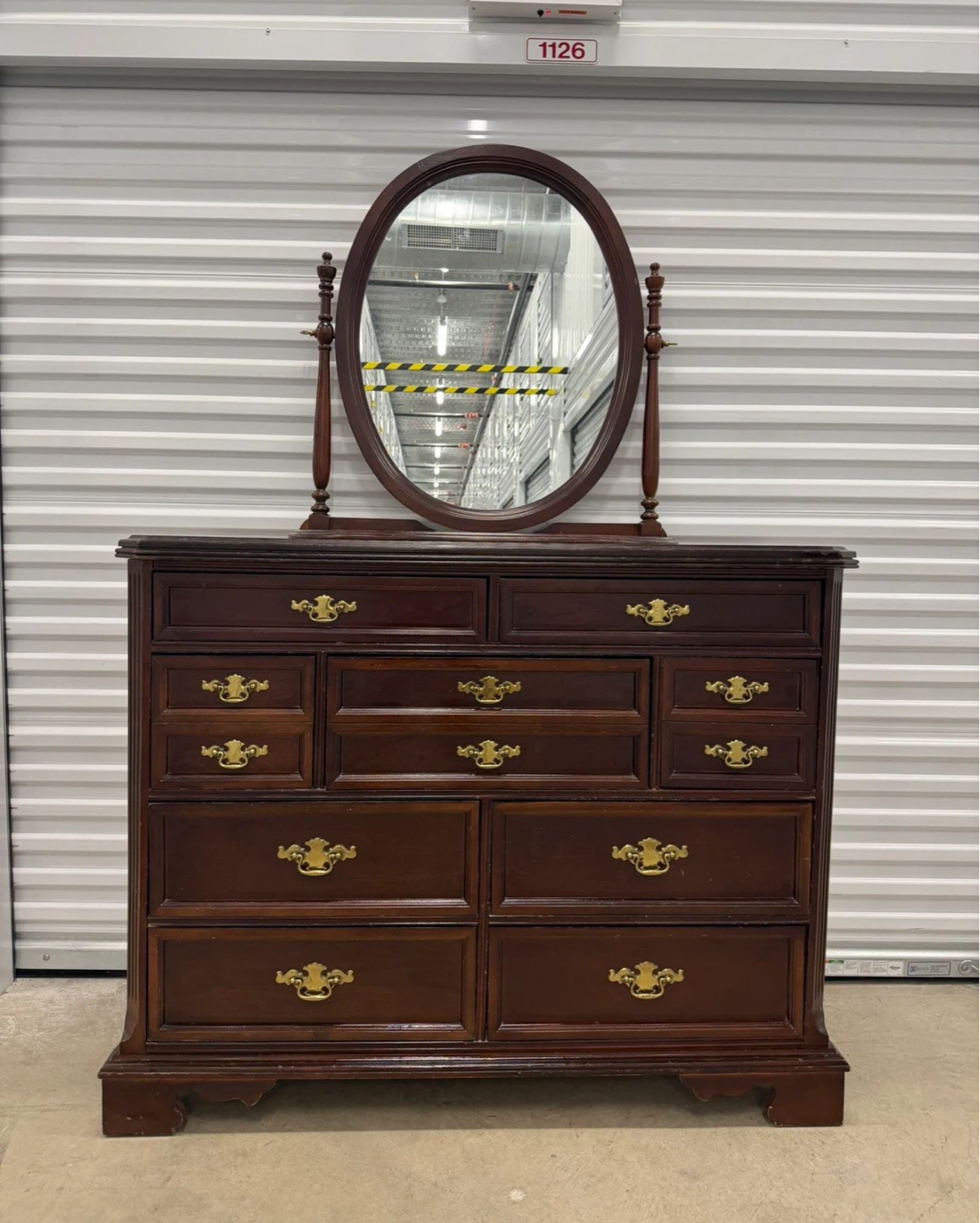 Bassett Dresser with mirror