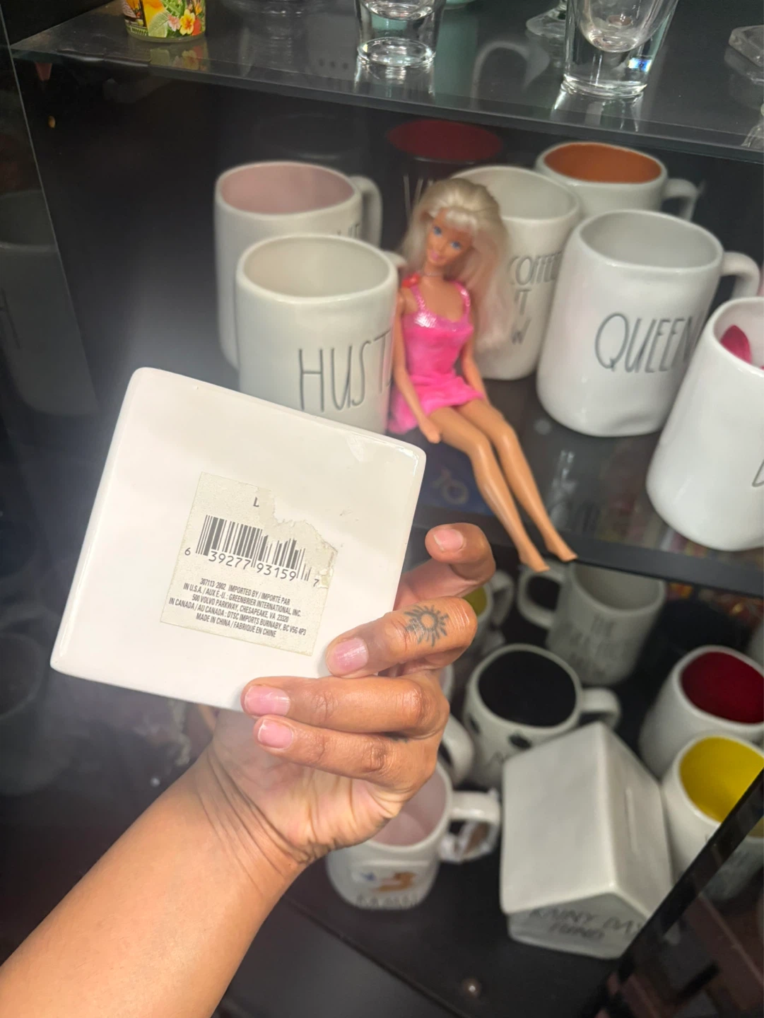 Rae Dunn "Lady Boss" Square Dish - photo 3