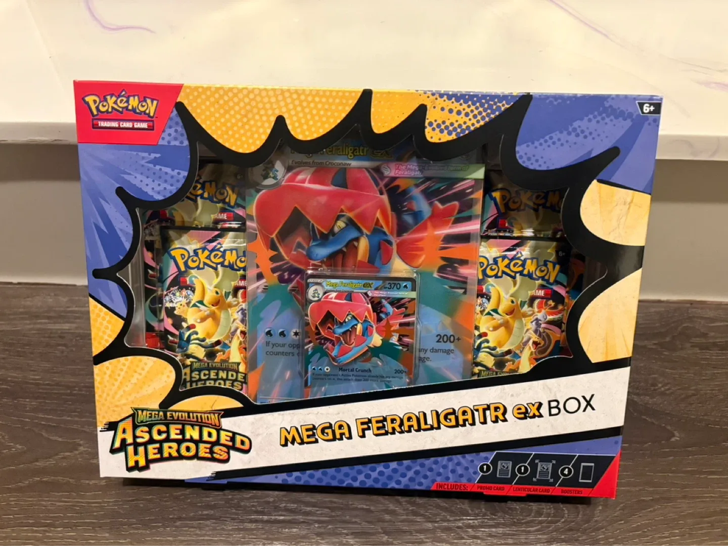 Pokémon Mega Feraligatr EX Box