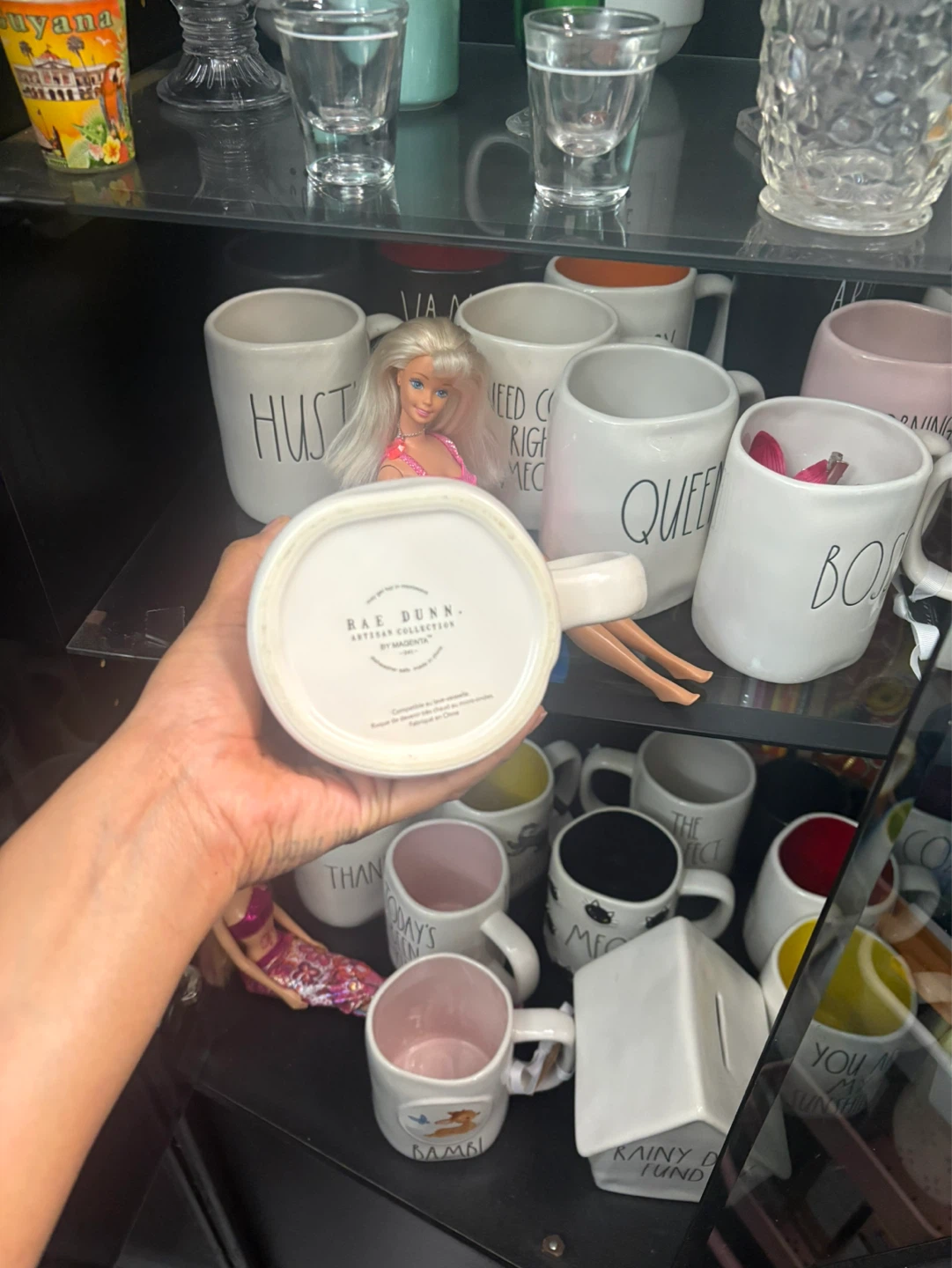 Rae Dunn "Never Give Up" Mug - photo 2