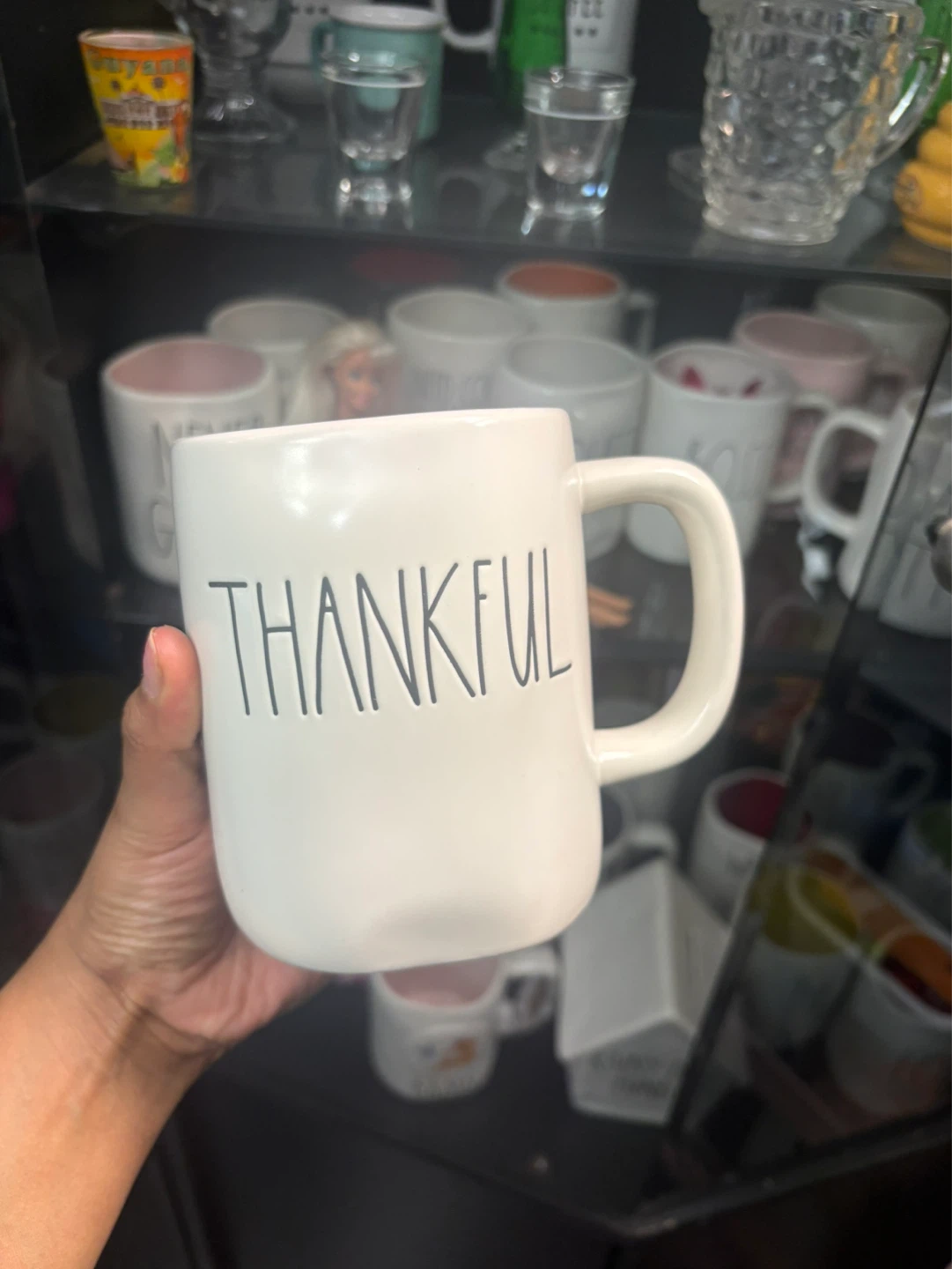 Rae Dunn "Thankful" Mug