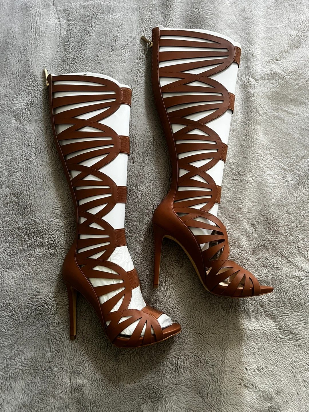 GUESS Abay Gladiator high heels Sandals - photo 5