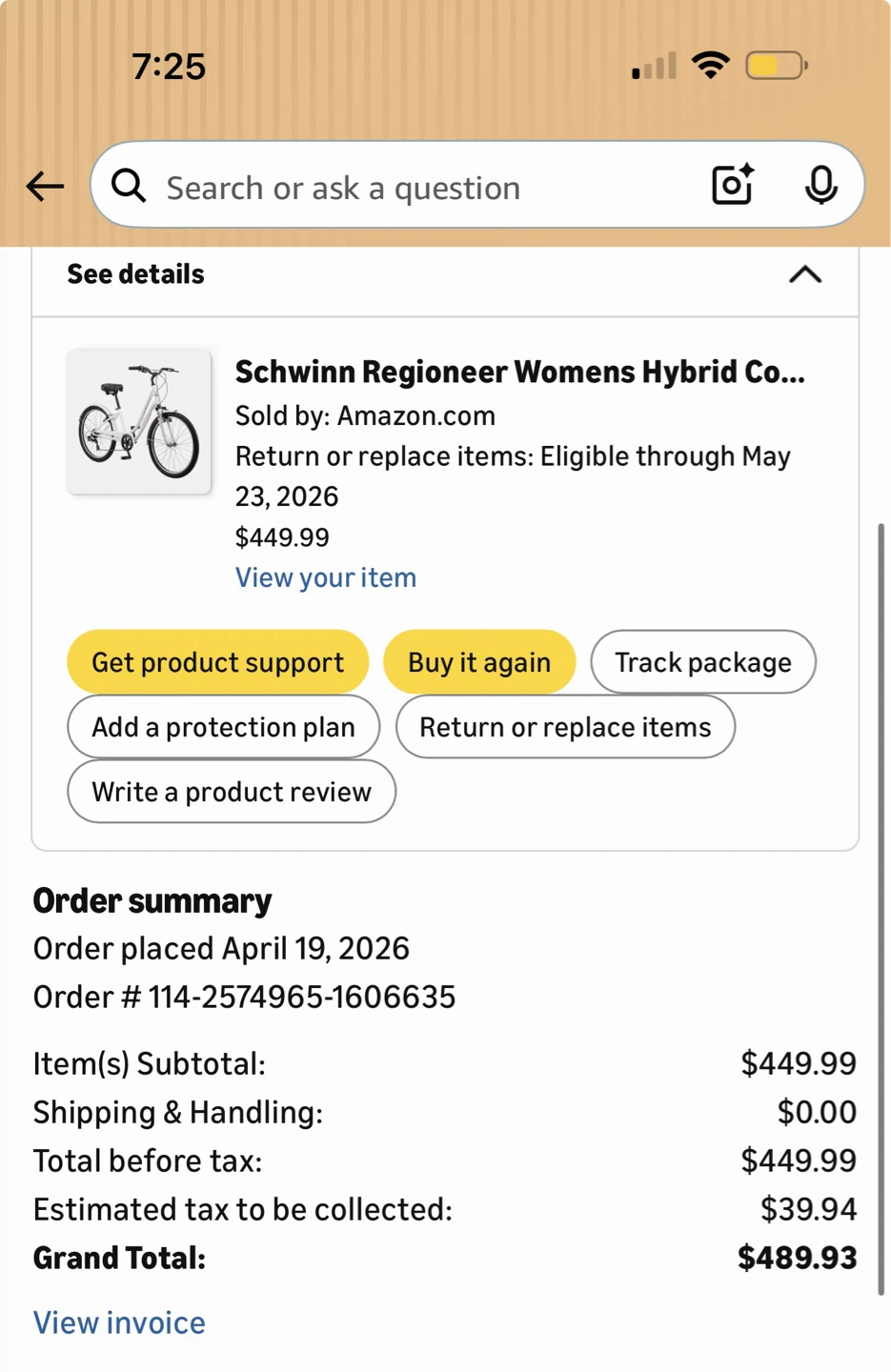 Schwinn Regioneer Womens Hybrid Bike - White