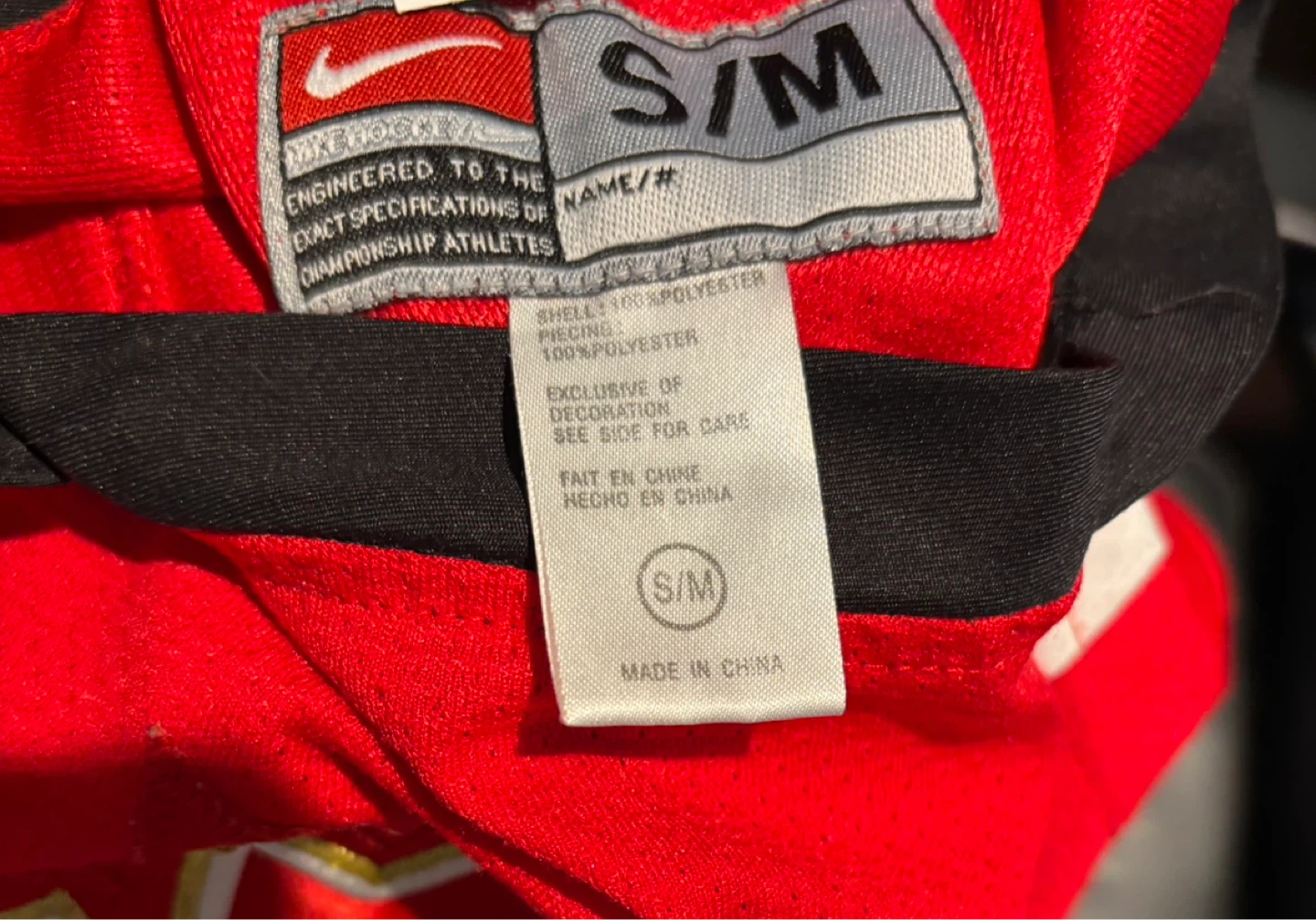 Nike Canada Hockey Jersey Kids Size 6-8 - photo 2