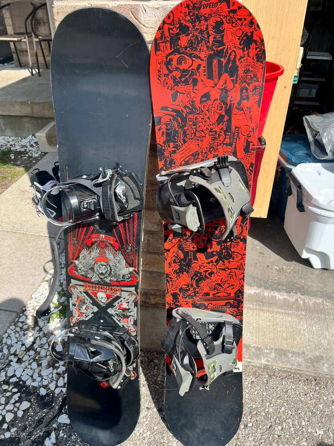 Kids Burton Snowboard with Bindings and Boots - photo 4