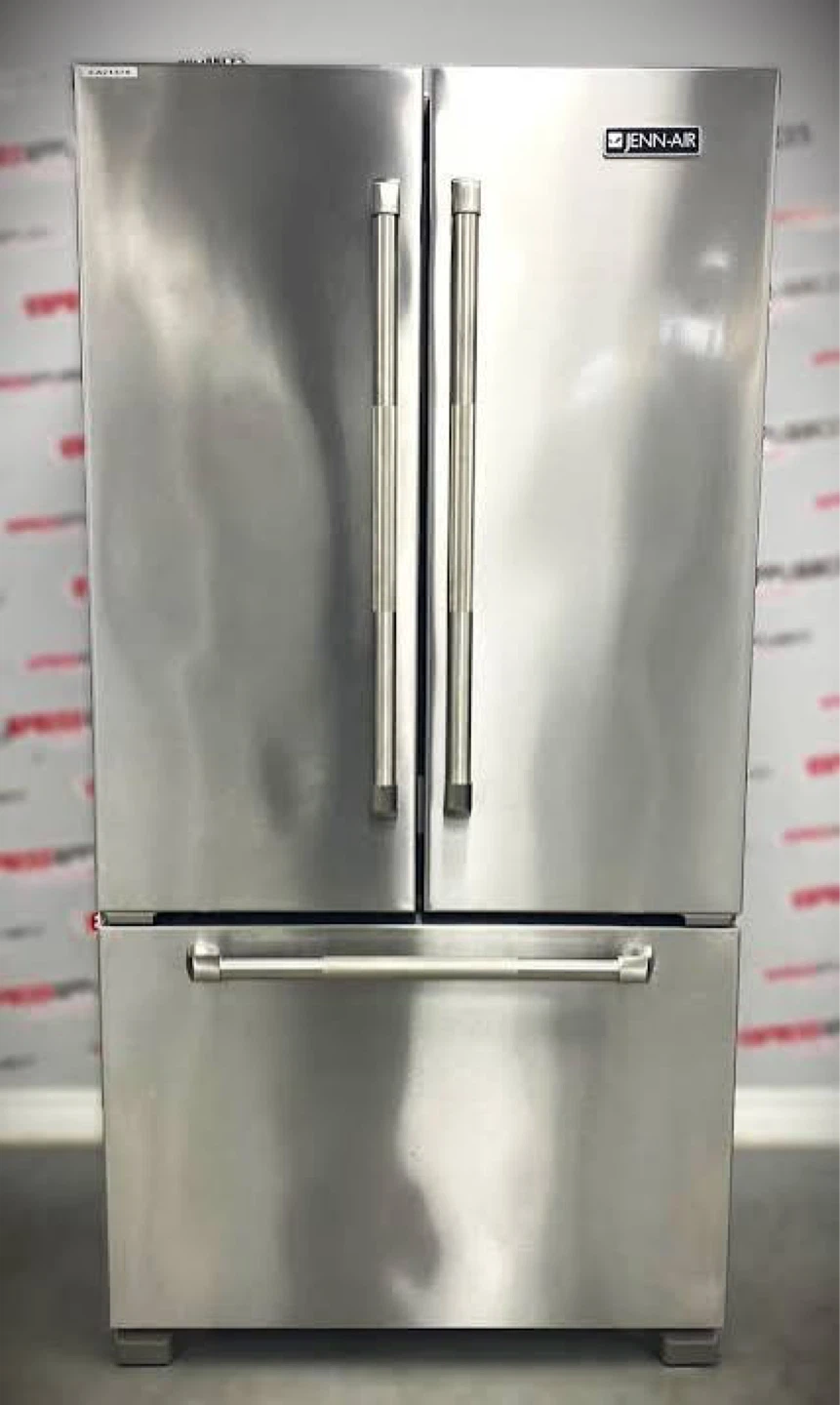 USED Jenn-Air Stainless Steel French Door Refrigerator