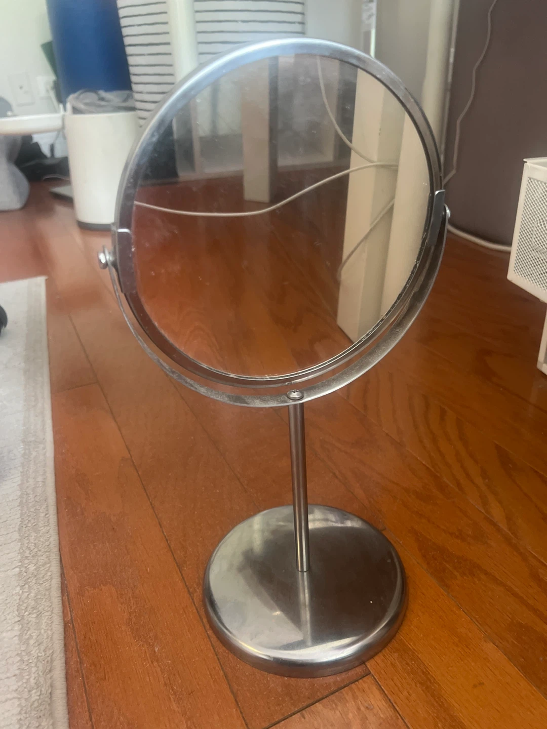 Metal Tabletop Mirror