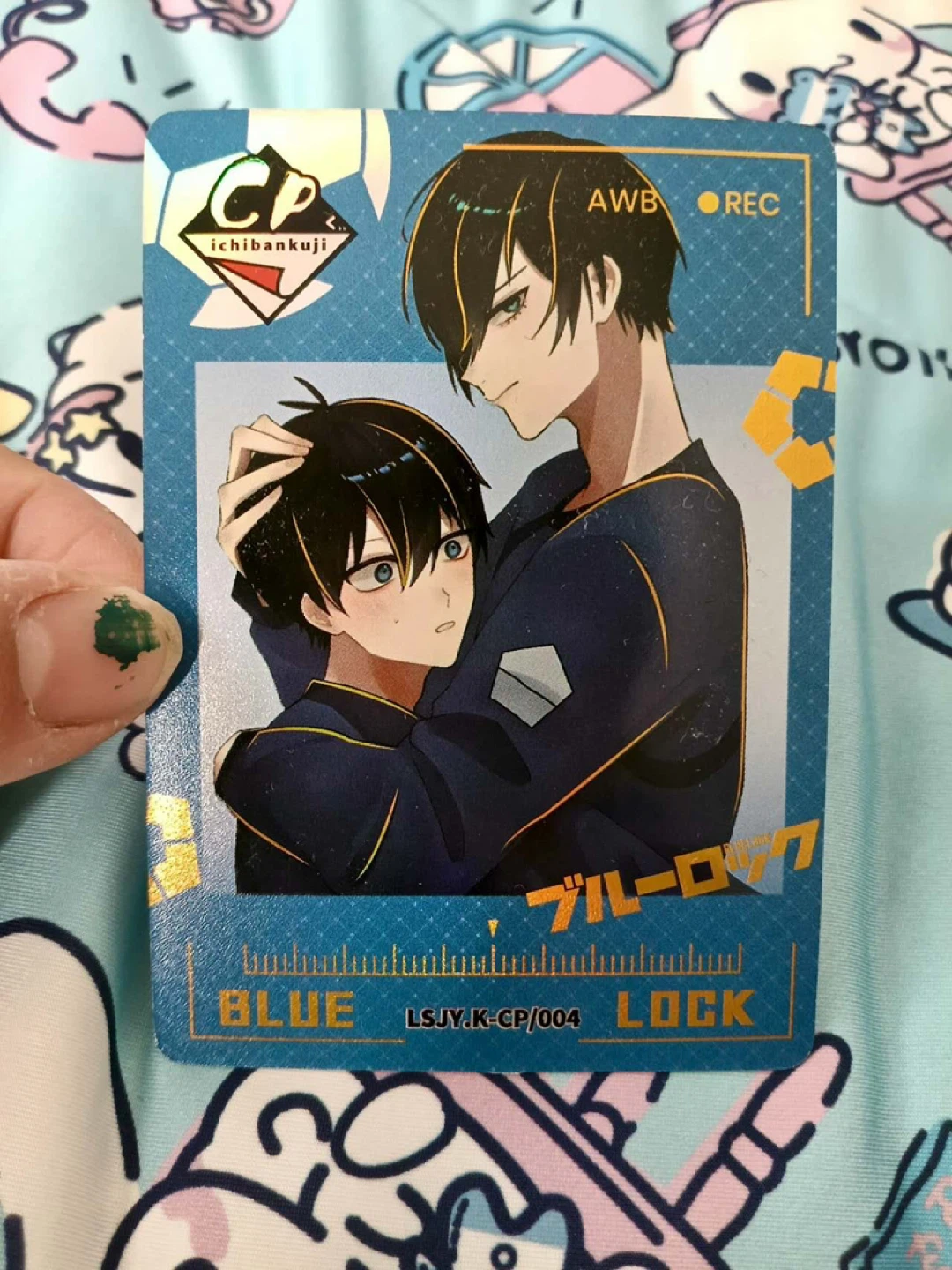 Blue Lock Isagi X Rin CP Card