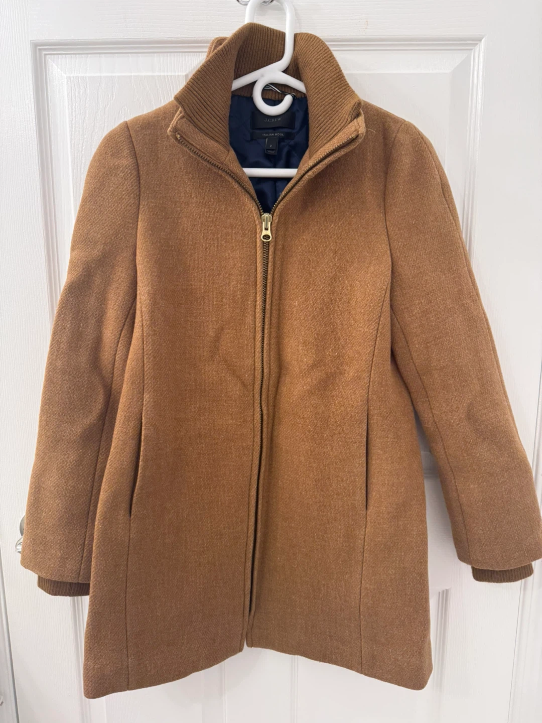 J. Crew Italian Wool Coat - Size 2