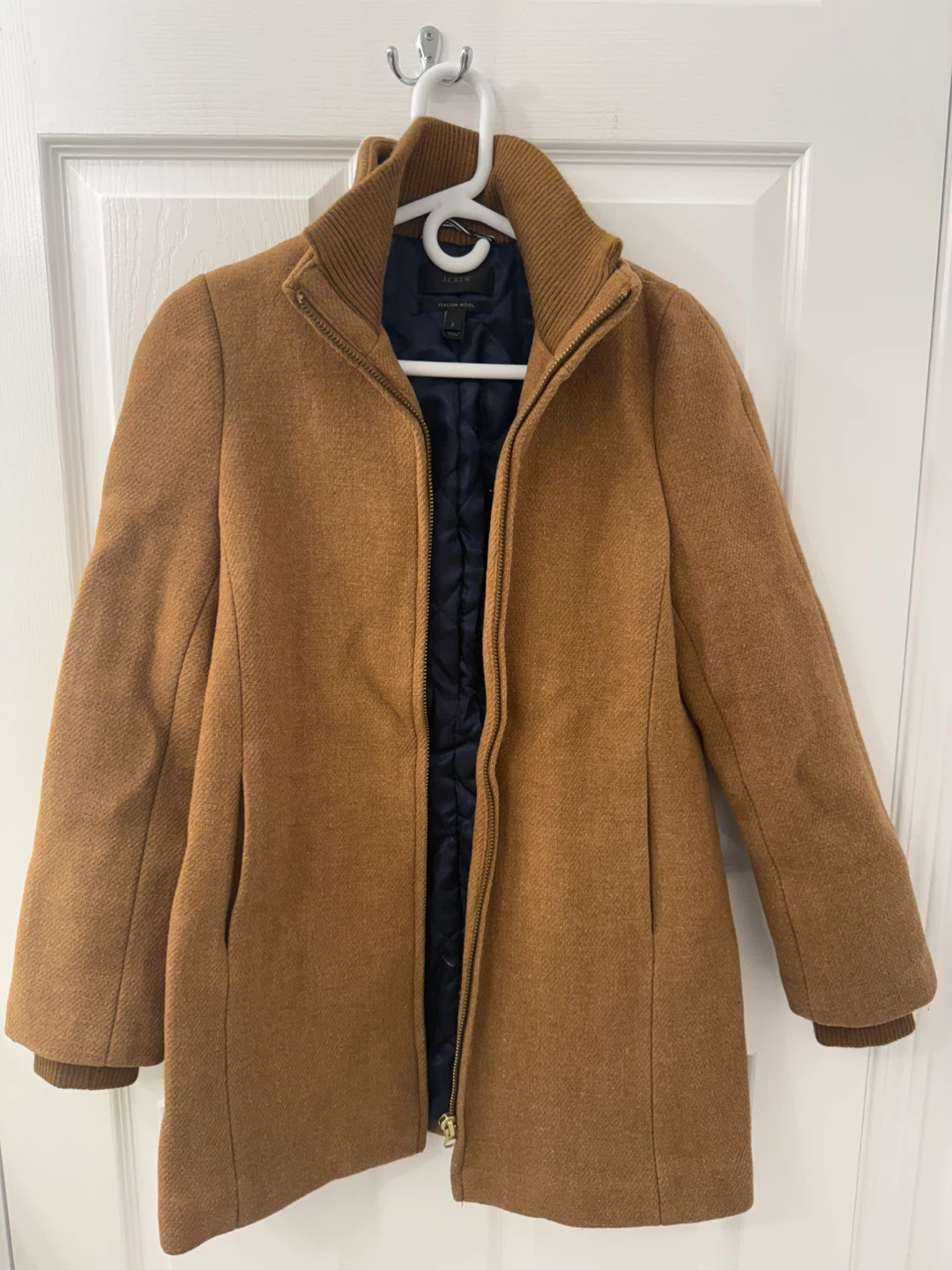 J. Crew Italian Wool Coat - Size 2 - photo 2