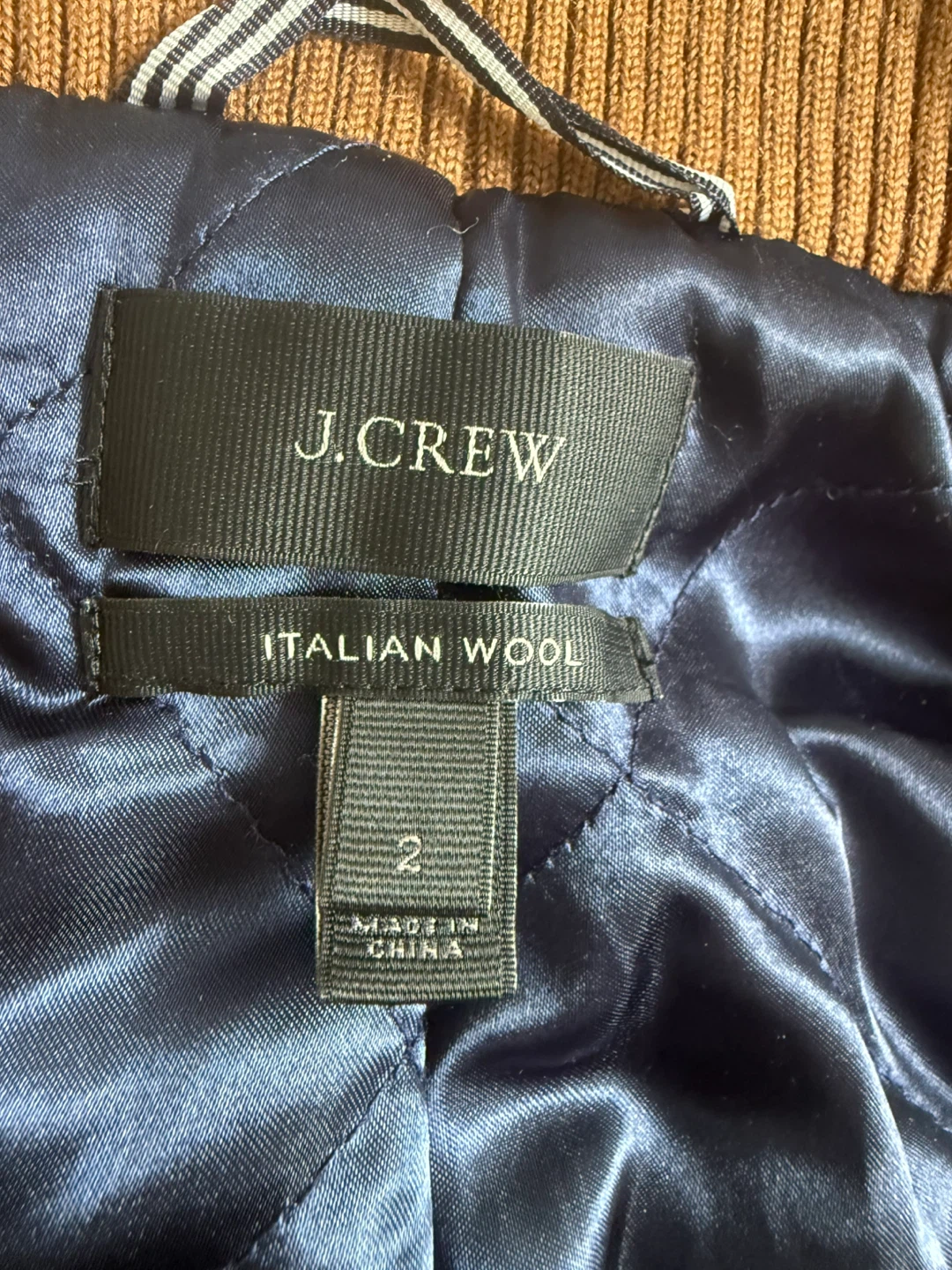 J. Crew Italian Wool Coat - Size 2 - photo 3